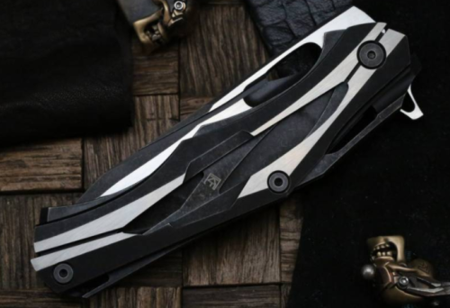 5891 Custom Knife Factory Десептикон-1 CKF Limited Black Edition фото 5