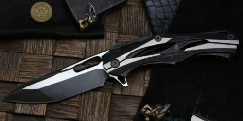 5891 Custom Knife Factory Десептикон-1 CKF Limited Black Edition фото 6