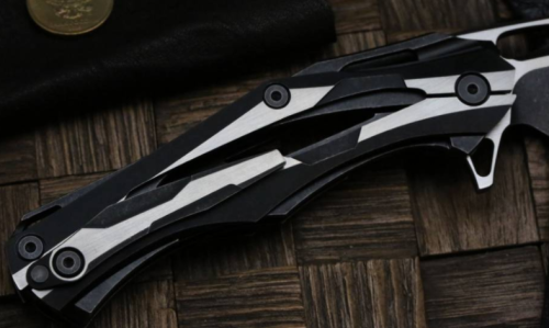 5891 Custom Knife Factory Десептикон-1 CKF Limited Black Edition фото 10
