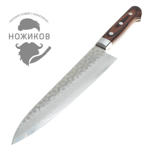 2011 Sakai Takayuki Нож Поварской 210 мм фото 6