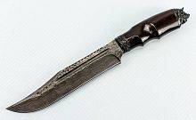 Военный нож  Авторский Нож из Дамаска №17